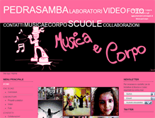 Tablet Screenshot of musicaecorpo.it